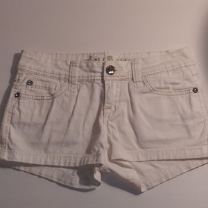 White Juniors Shorts Size 1